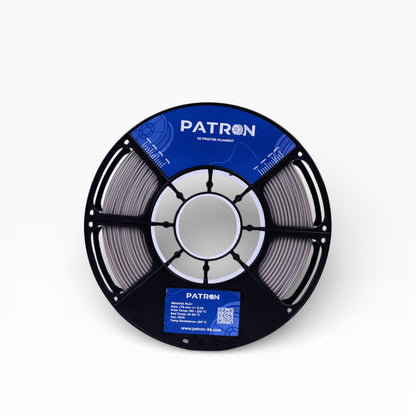 Patron PLA+ 3D Printer Filament — Space Grey