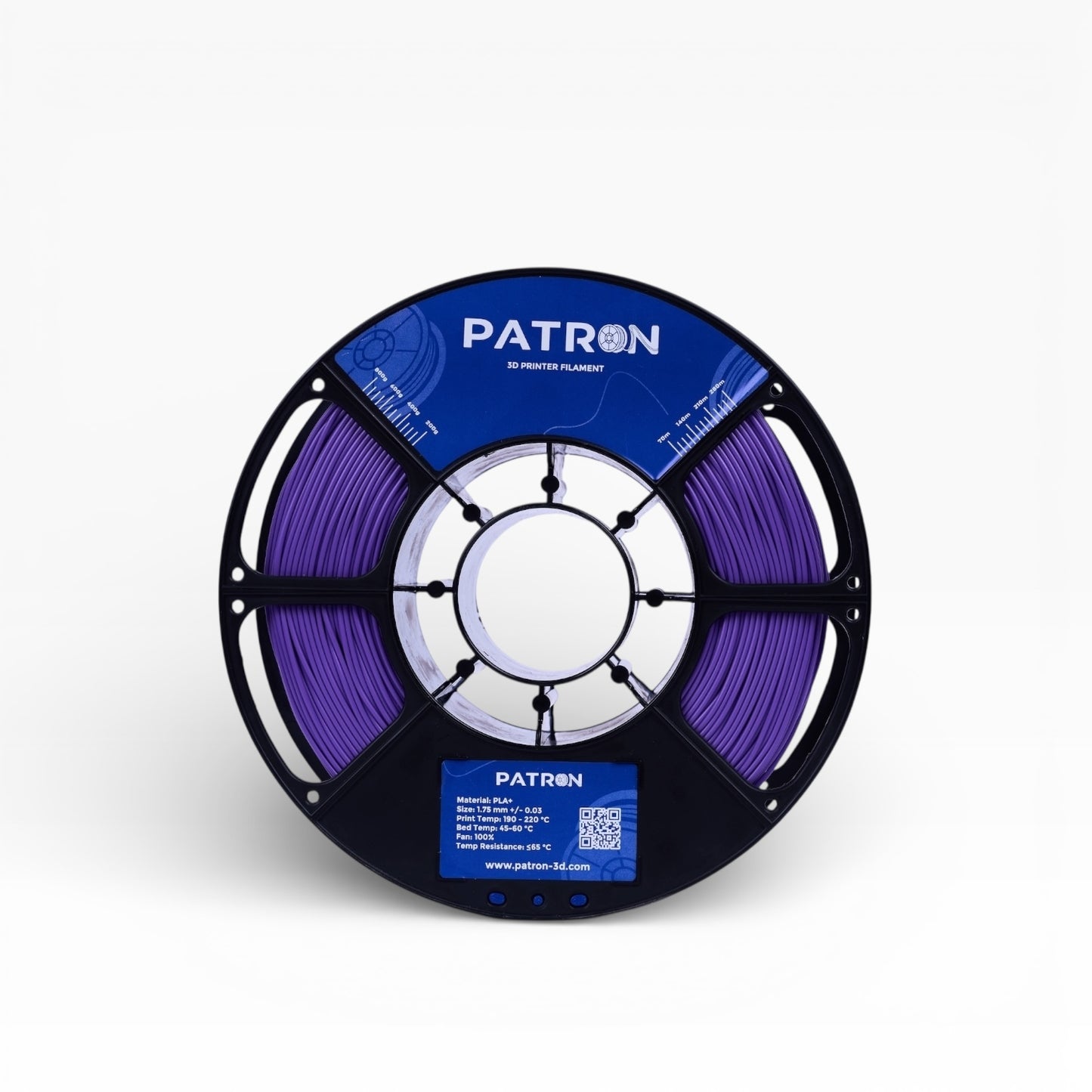 Patron PLA+ 3D Printer Filament — Violet