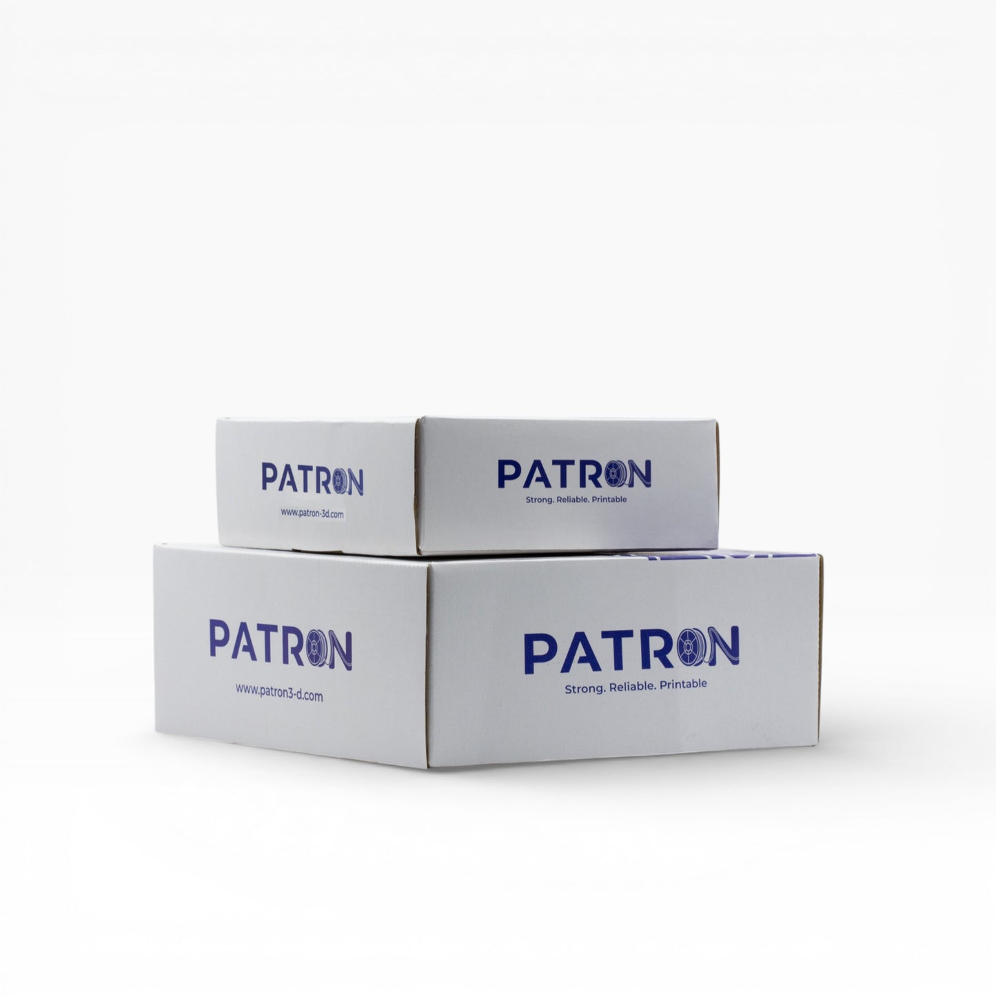 Patron PLA+ 3D Printer Filament — White (3 kg)