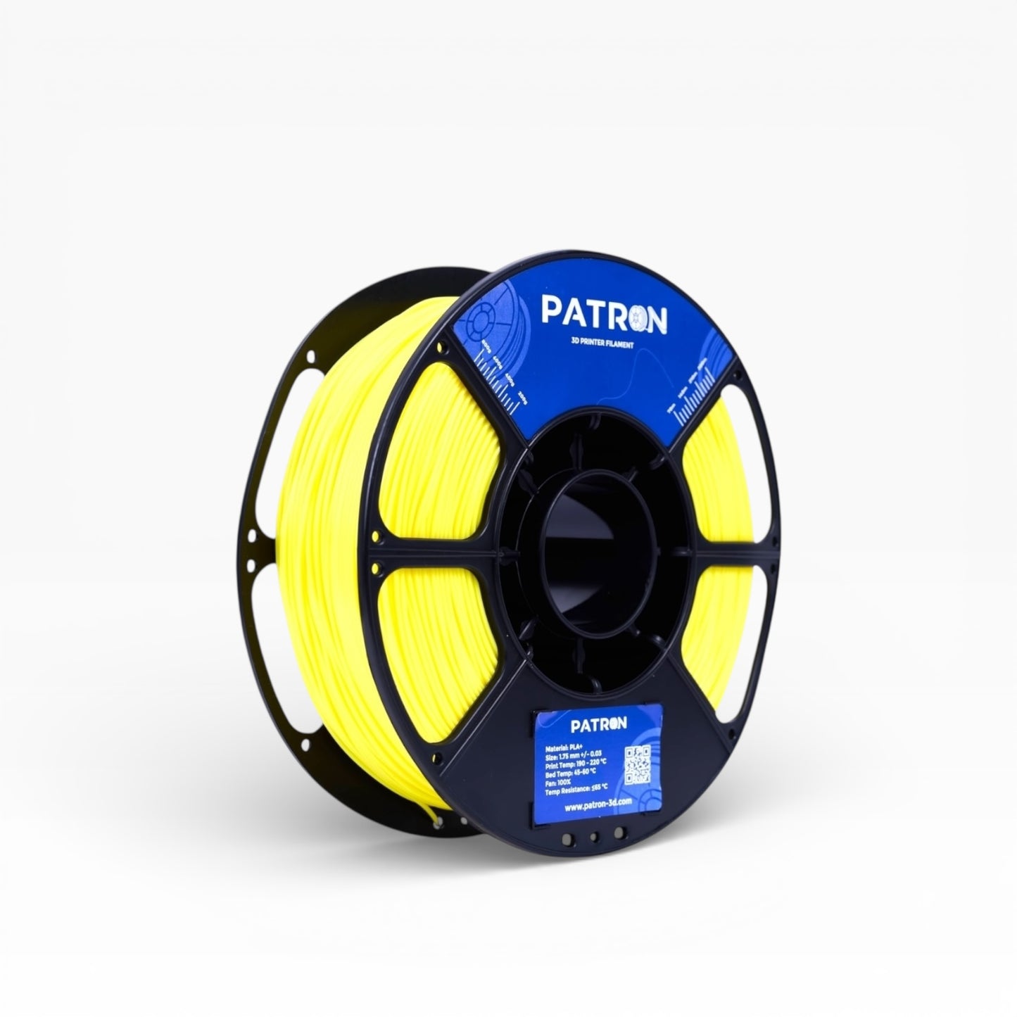 Patron PLA+ 3D Printer Filament — Yellow