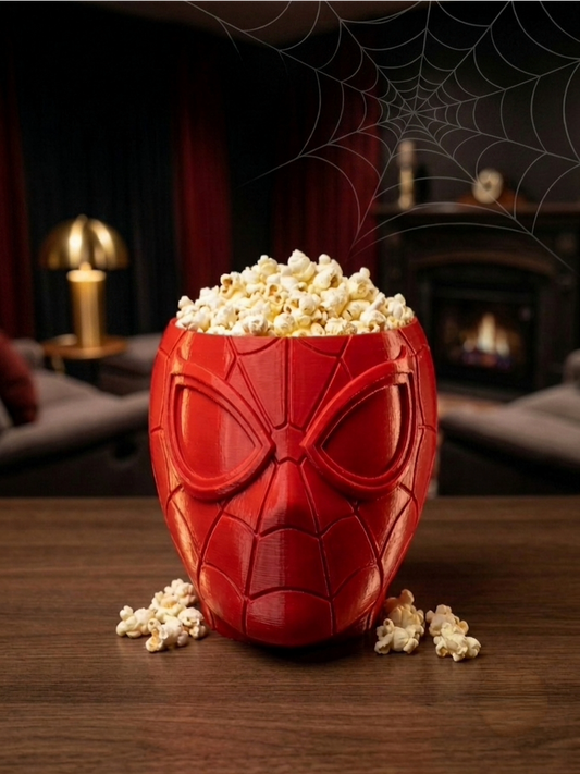 Spiderman Popcorn Bowl by SolidForms ( )